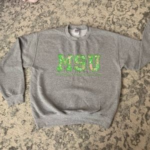 Custom Michigan State University sweatshirt
